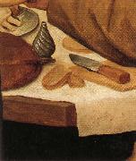 Details of Peasant Wedding Feast BRUEGEL, Pieter the Elder
